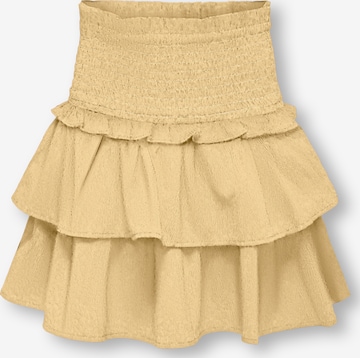 Jupe ONLY GIRLS en jaune : devant