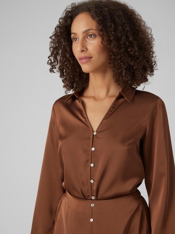 VERO MODA Bluse 'JESSA' in Braun