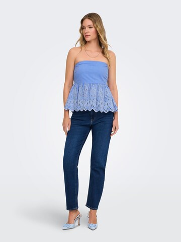 Haut 'ONLTulum' ONLY en bleu