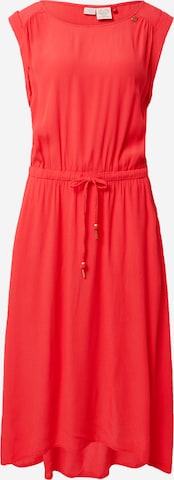 Ragwear Φόρεμα 'SIROCCO' σε κόκκινο: μπροστά