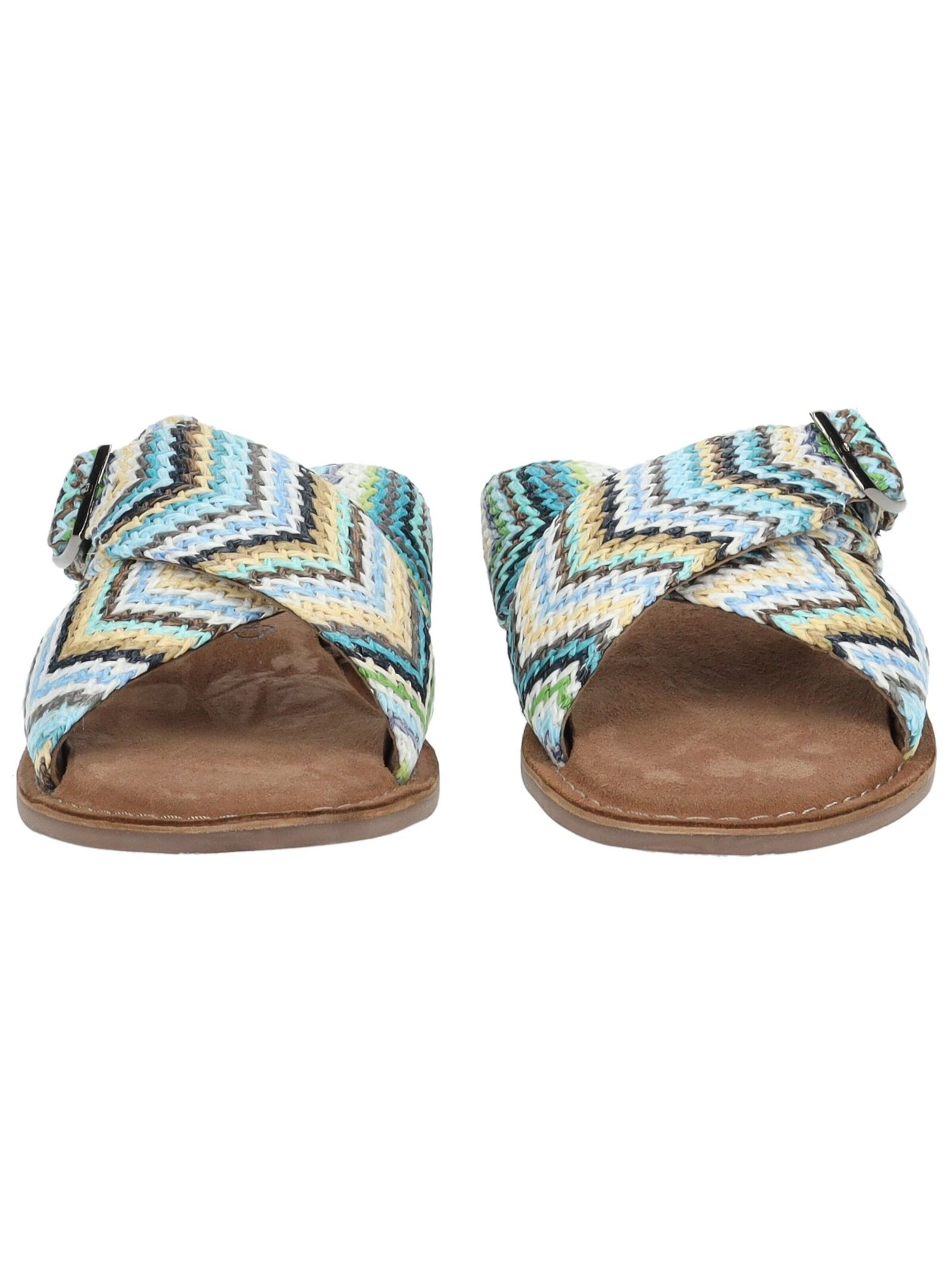 LAZAMANI Mules in Blue