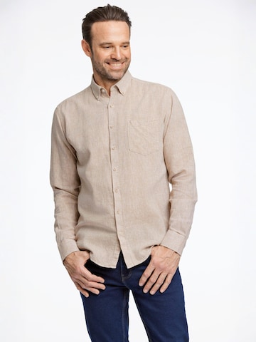 Regular fit Camicia di Jack's in beige