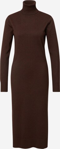 SAINT TROPEZ Knit dress 'Mila' in Brown: front