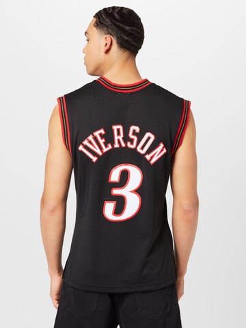 juoda Mitchell & Ness Marškinėliai 'Philadelphia 76ers Allen Iverson'