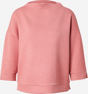 Sweat-shirt TOM TAILOR en rose : devant