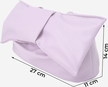 Nasty Gal Clutch in Purple