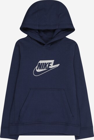 Nike Sportswear Bluza w kolorze niebieski: przód