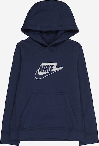 Nike Sportswear Sweatshirt in Blue: front