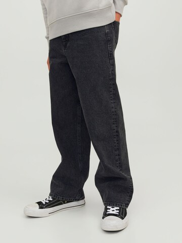 Jack & Jones Junior Regular Jeans 'Alex' in Black: front