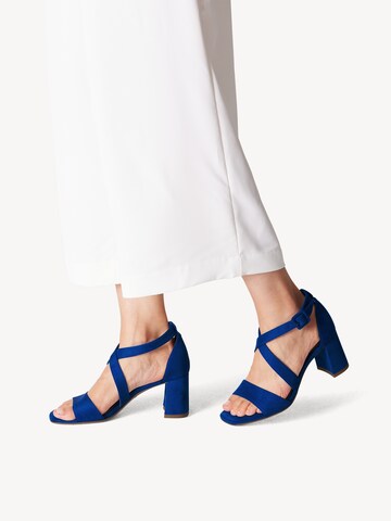 TAMARIS Sandals in Blue: front