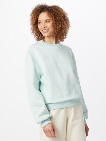 Urban Classics Sweatshirt in Blauw: voorkant