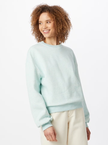 Urban Classics Sweatshirt in Blue: front