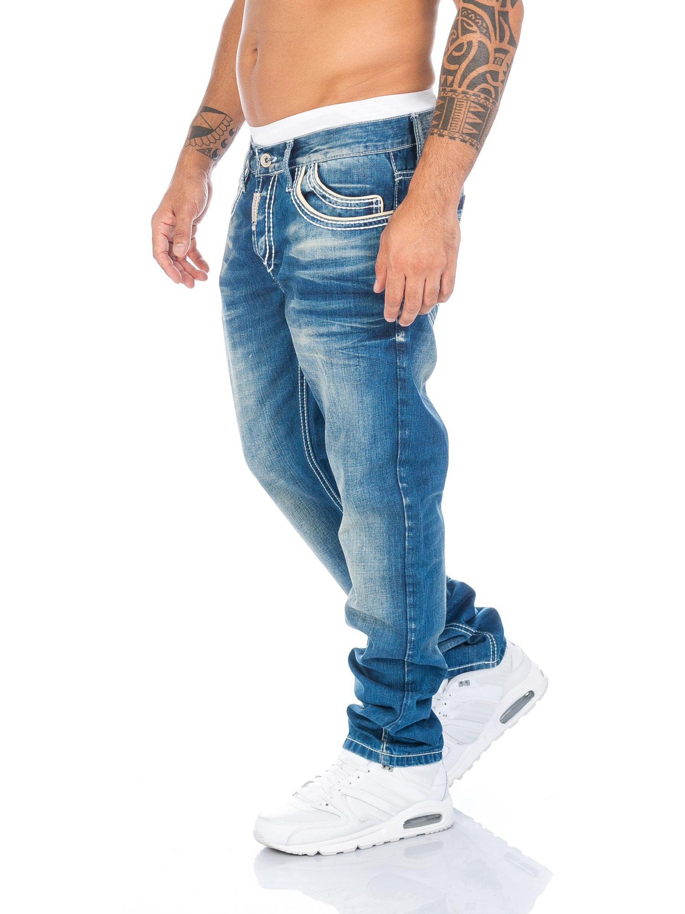 CIPO & BAXX Regular Jeans 'BJ184' in Blue