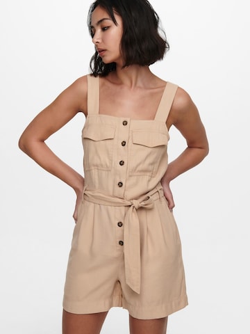 ONLY Jumpsuit 'Noreen-Aris' in Beige