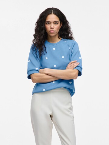 VILA Sweatshirt 'VISif' in Blue: front