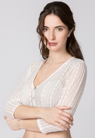 STOCKERPOINT Traditional blouse 'Nelly' in Beige