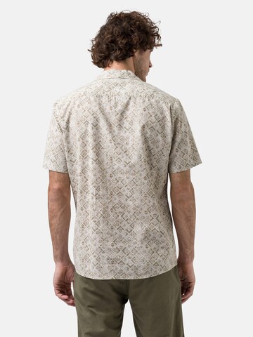 PIERRE CARDIN Regular fit Button Up Shirt in Beige