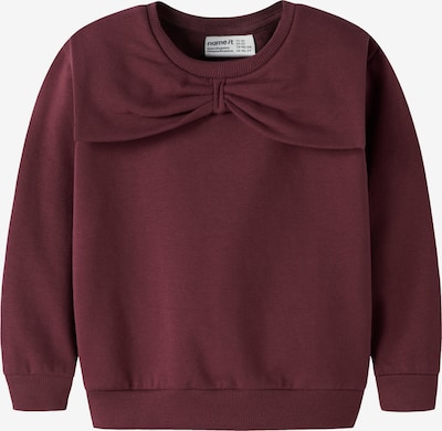 NAME IT Sweater majica 'FSOVEA' u burgund, Pregled proizvoda
