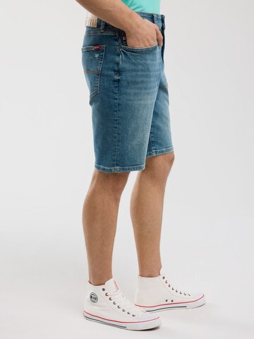 BIG STAR Regular Shorts 'Aden' in Blau