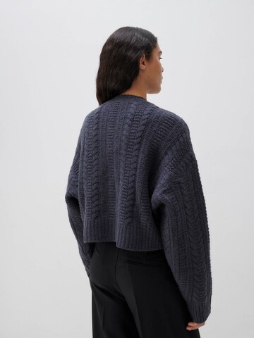 ABOUT YOU x Marie von Behrens Knit cardigan 'Rosie' in Grey