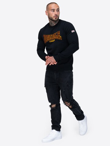 LONSDALE Sweatshirt 'Classic LL001' i sort