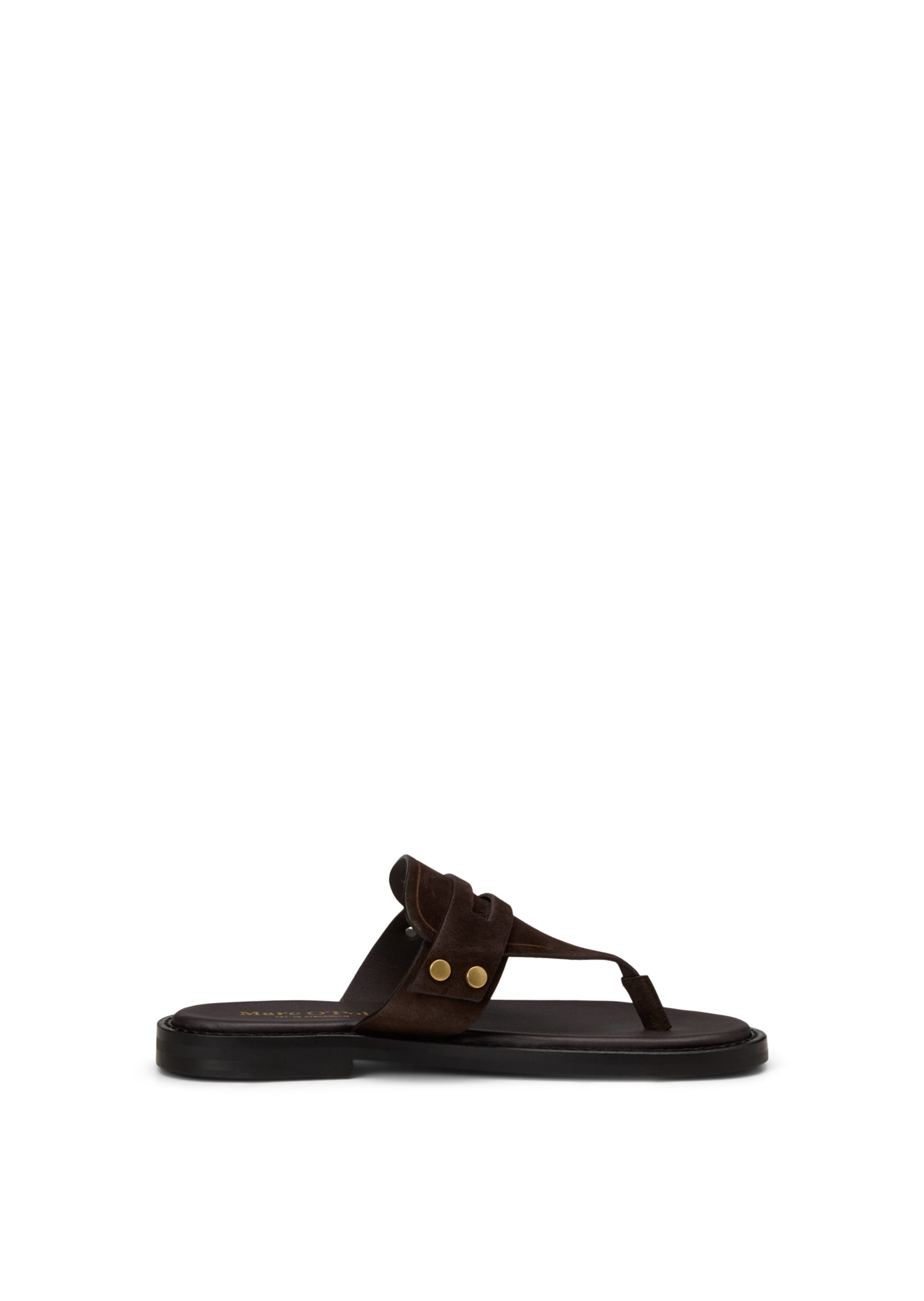 Marc O'Polo Teenslipper 'Stina' in Bruin