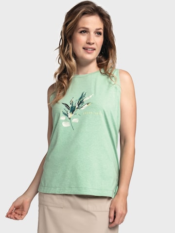 T-shirt fonctionnel 'Lisboa' Schöffel en vert : devant