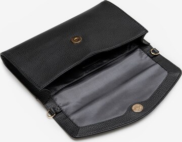 Pochette 'Bologna Leather' di Lazarotti in nero