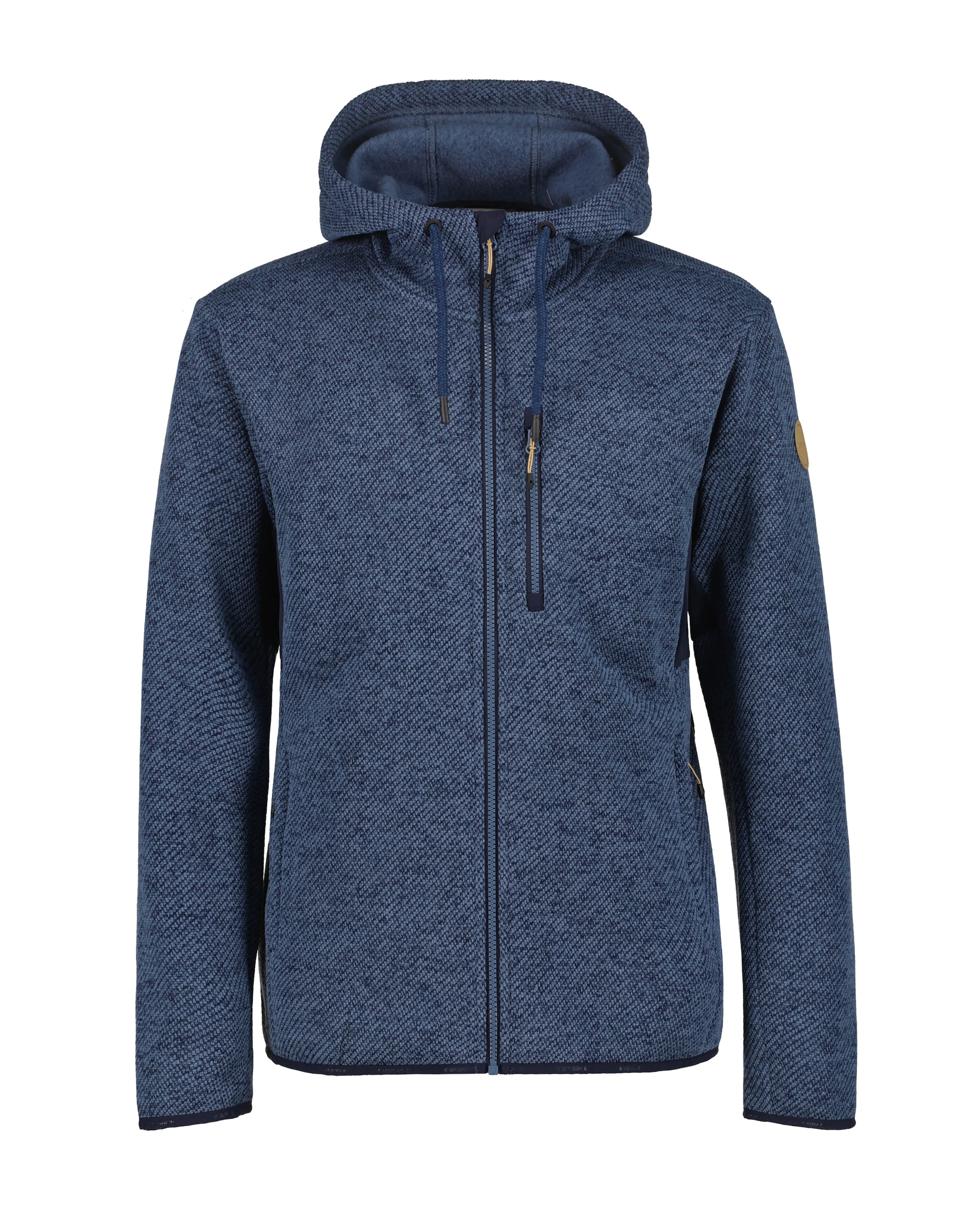 ICEPEAK Fleecejacke in Blau: Vorderseite
