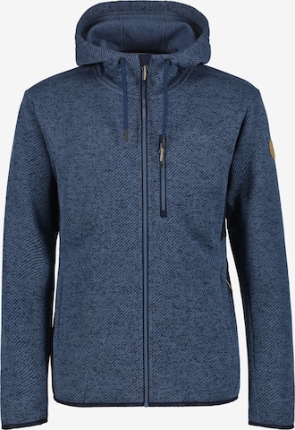 ICEPEAK Fleecejacke in Blau: Vorderseite