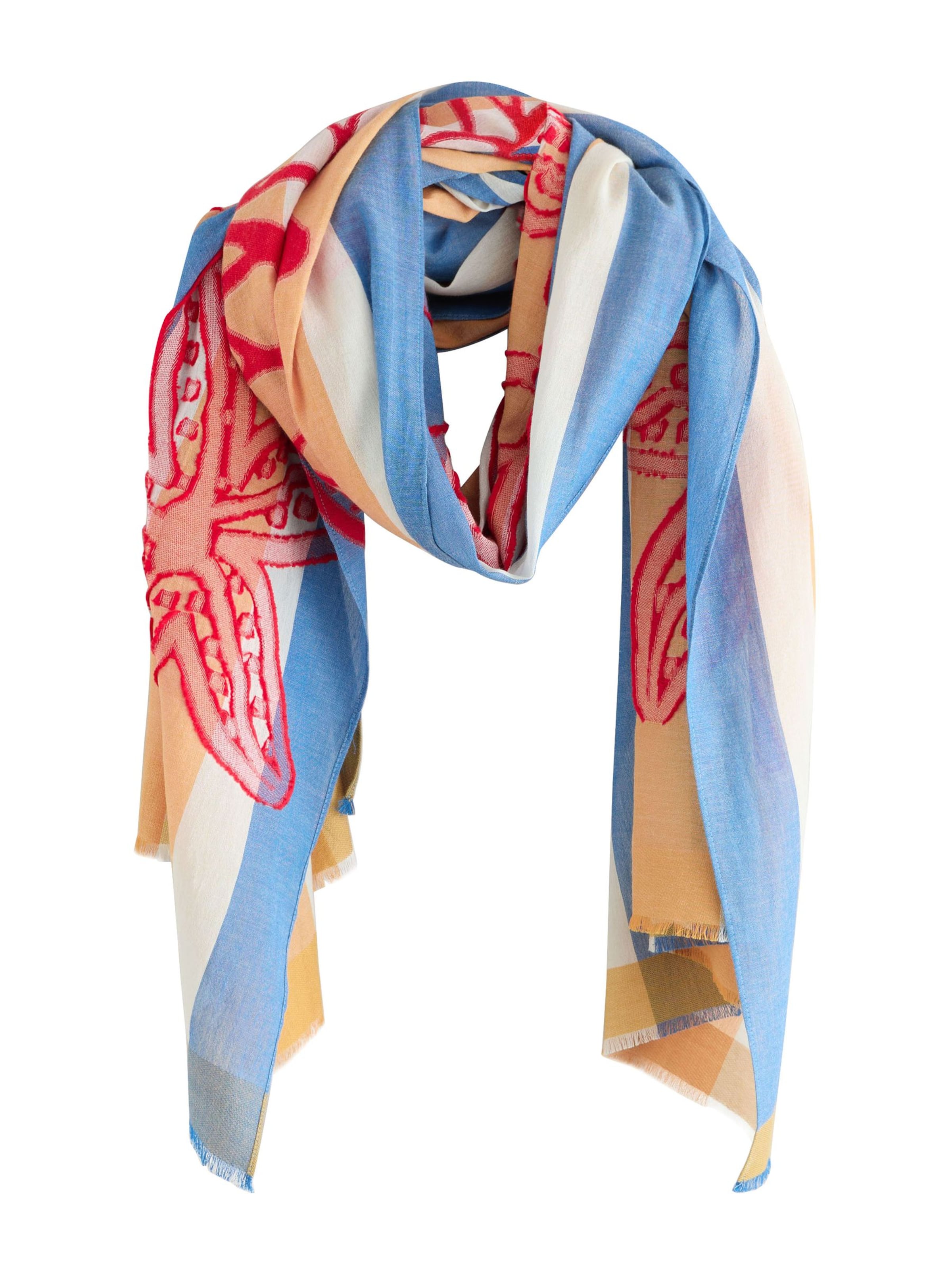 Next Шарф в Бежевый: спереди