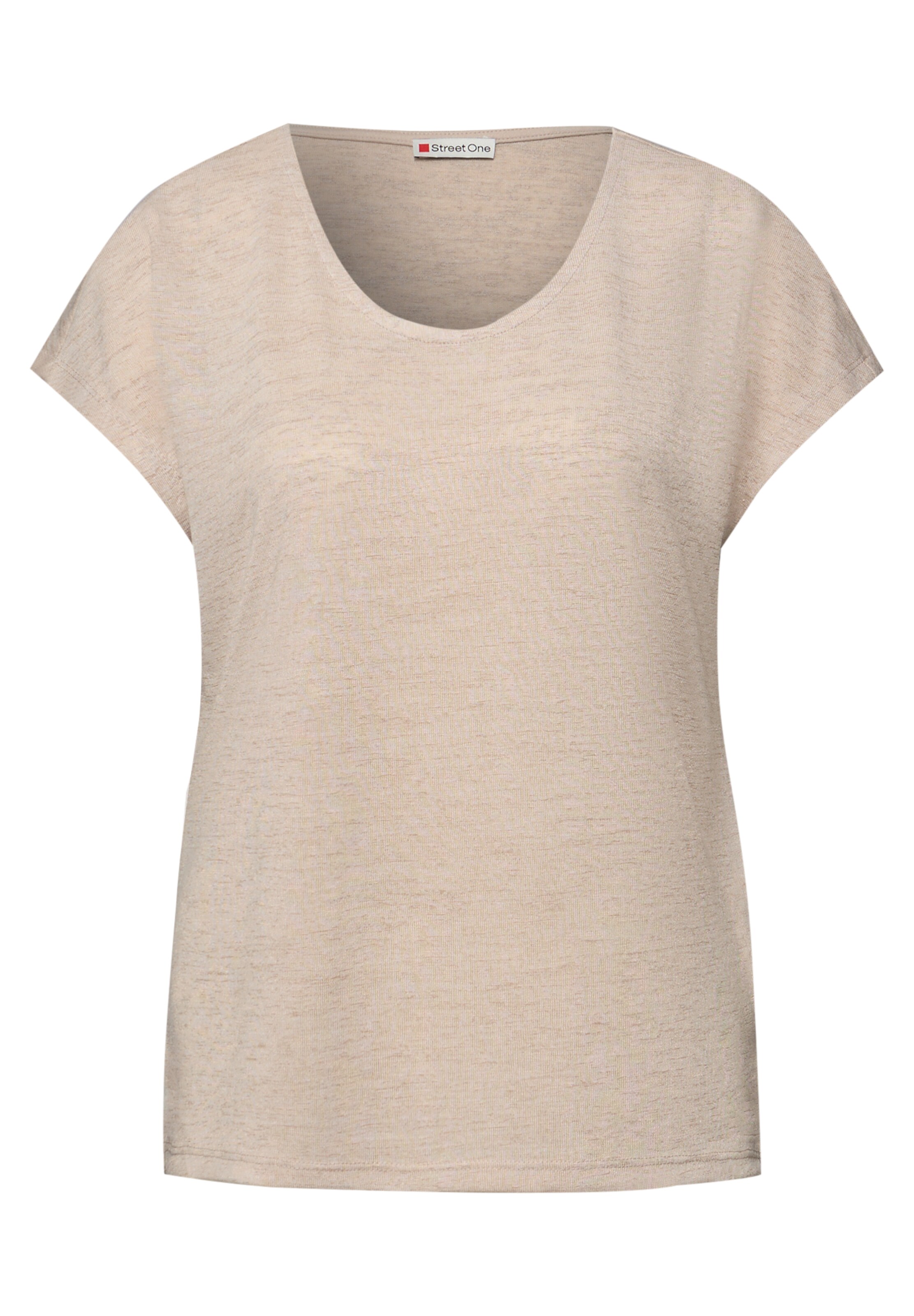 STREET ONE Shirt in Beige: front