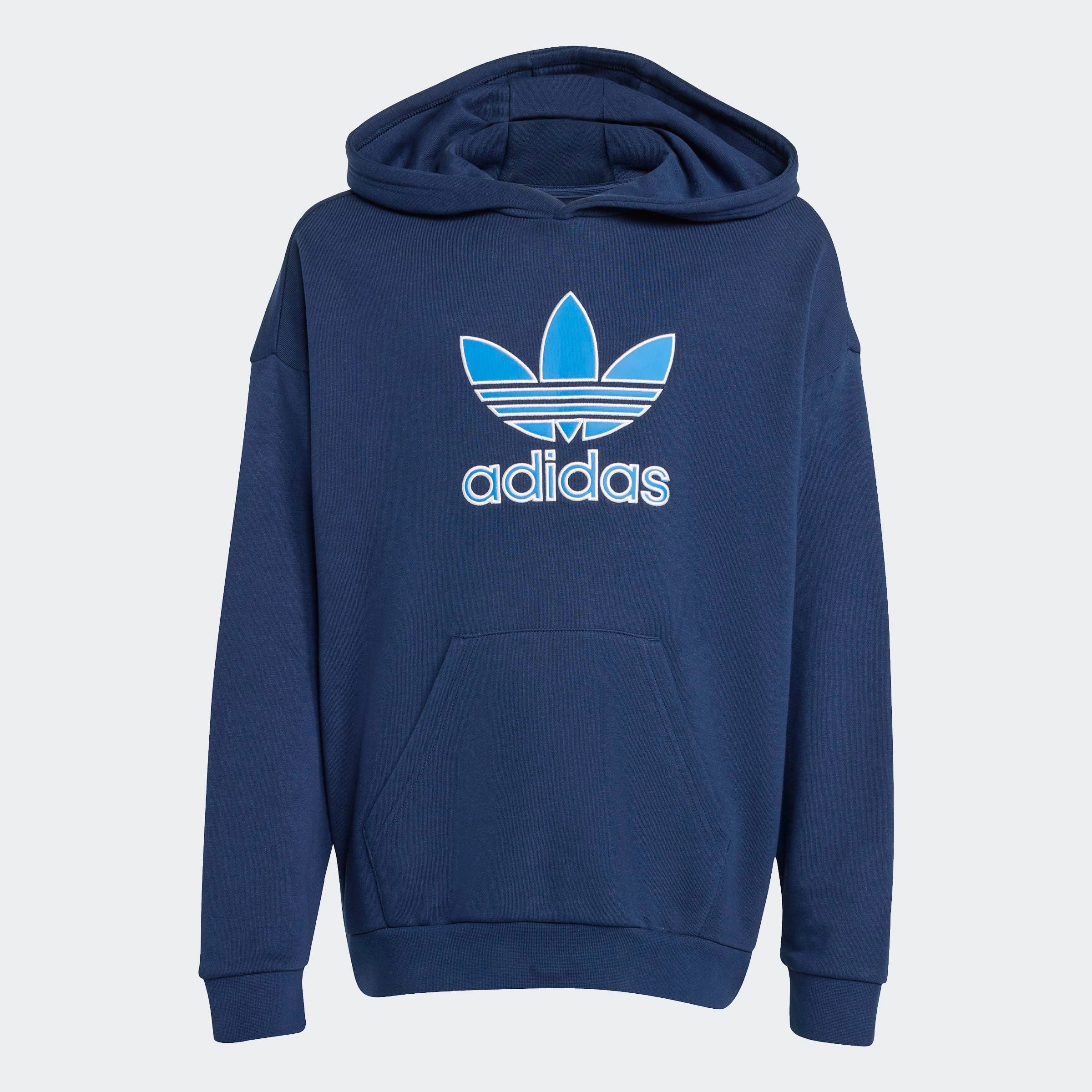 ADIDAS ORIGINALS Sweatshirt 'TREFOIL' in Blue, Navy ABOUT YOU