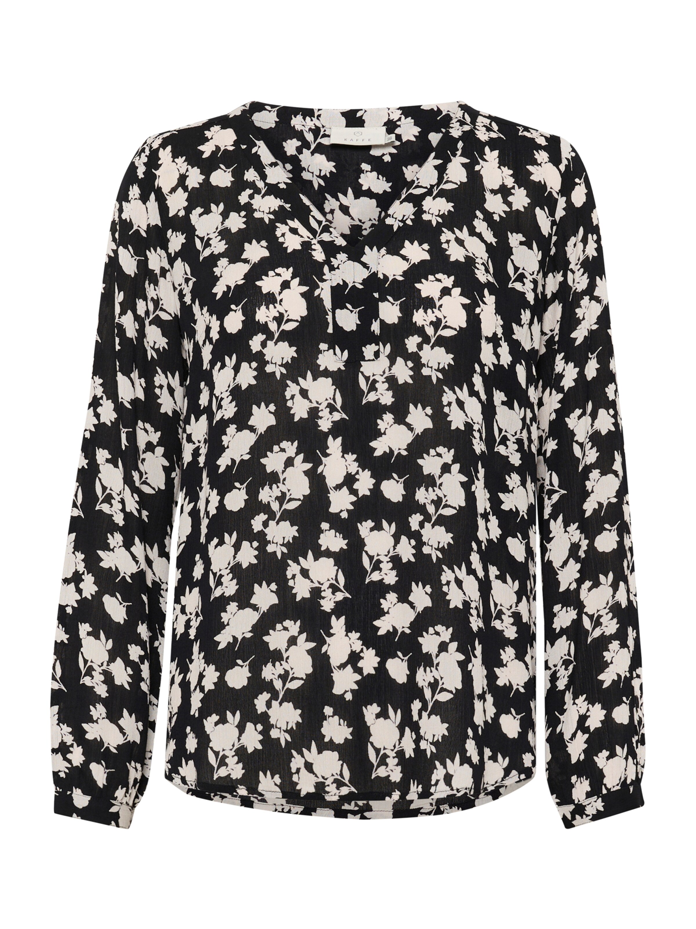Kaffe Bluse 'KA Amber' in Schwarz: Vorderseite