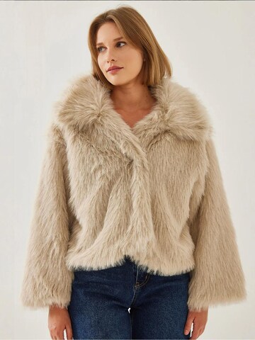 Veste mi-saison Bianco Lucci en beige