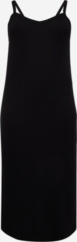 Robe 'Elektra' ABOUT YOU Curvy en noir : devant