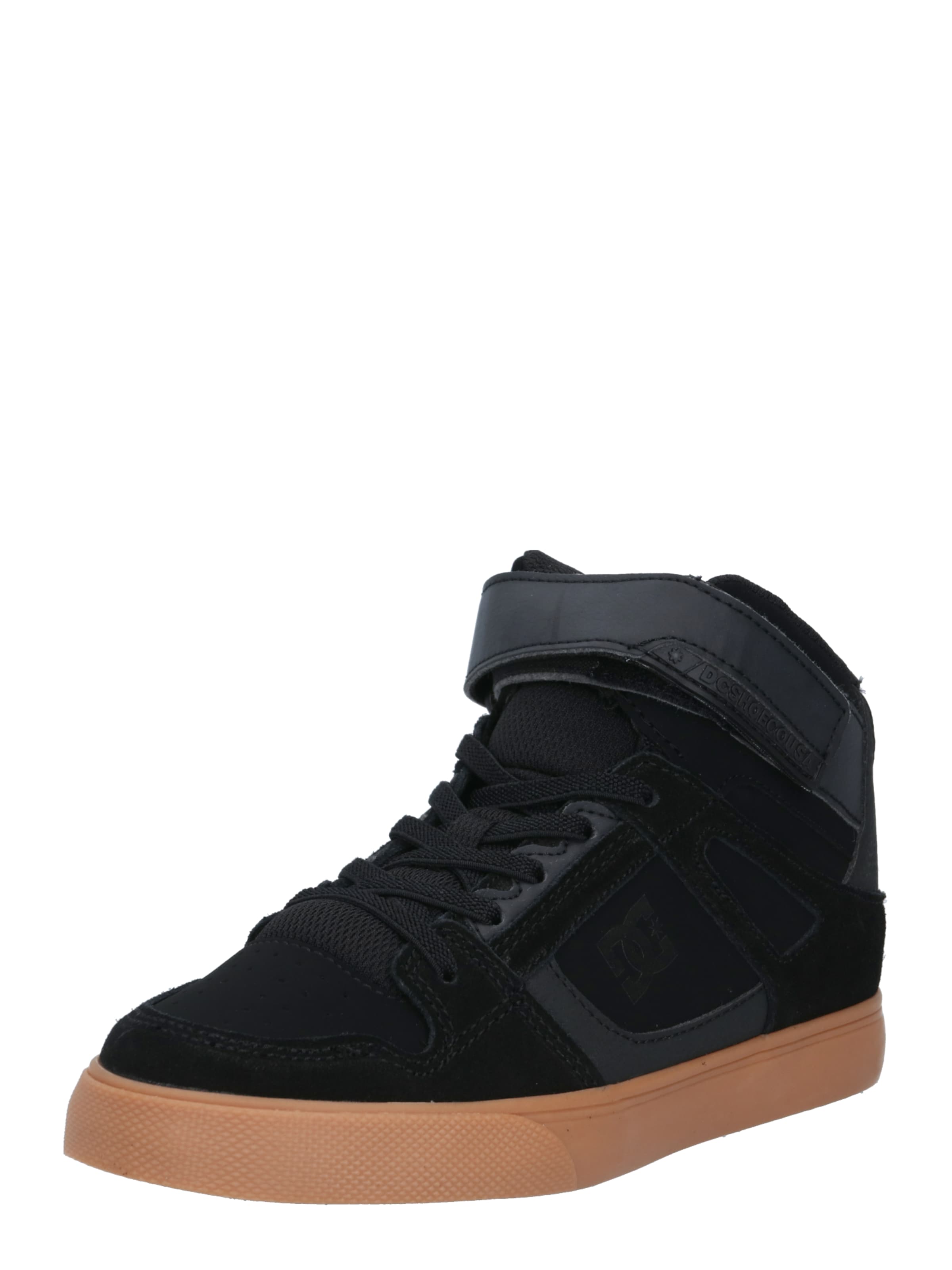 DC Shoes Athletic Shoes in Black: front
