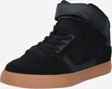 Scarpa sportiva di DC Shoes in nero: frontale