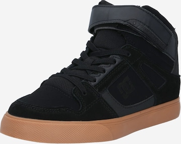 Chaussure de sport DC Shoes en noir : devant