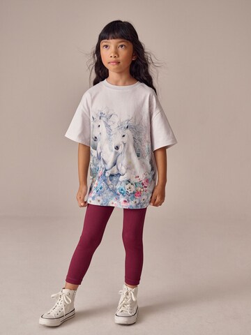 T-Shirt Next en blanc