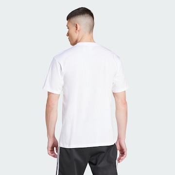 ADIDAS ORIGINALS T-Shirt 'Trefoil Torch' in Weiß
