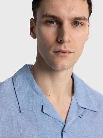 Giesto Comfort Fit Hemd in Blau