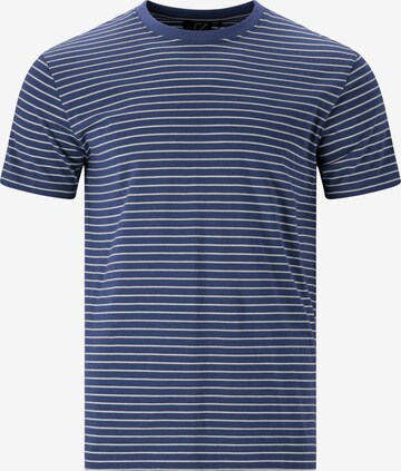 Cruz Functioneel shirt 'Valentin' in Blauw: voorkant