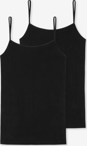 SCHIESSER Top ' 95/5 ' in Black: front