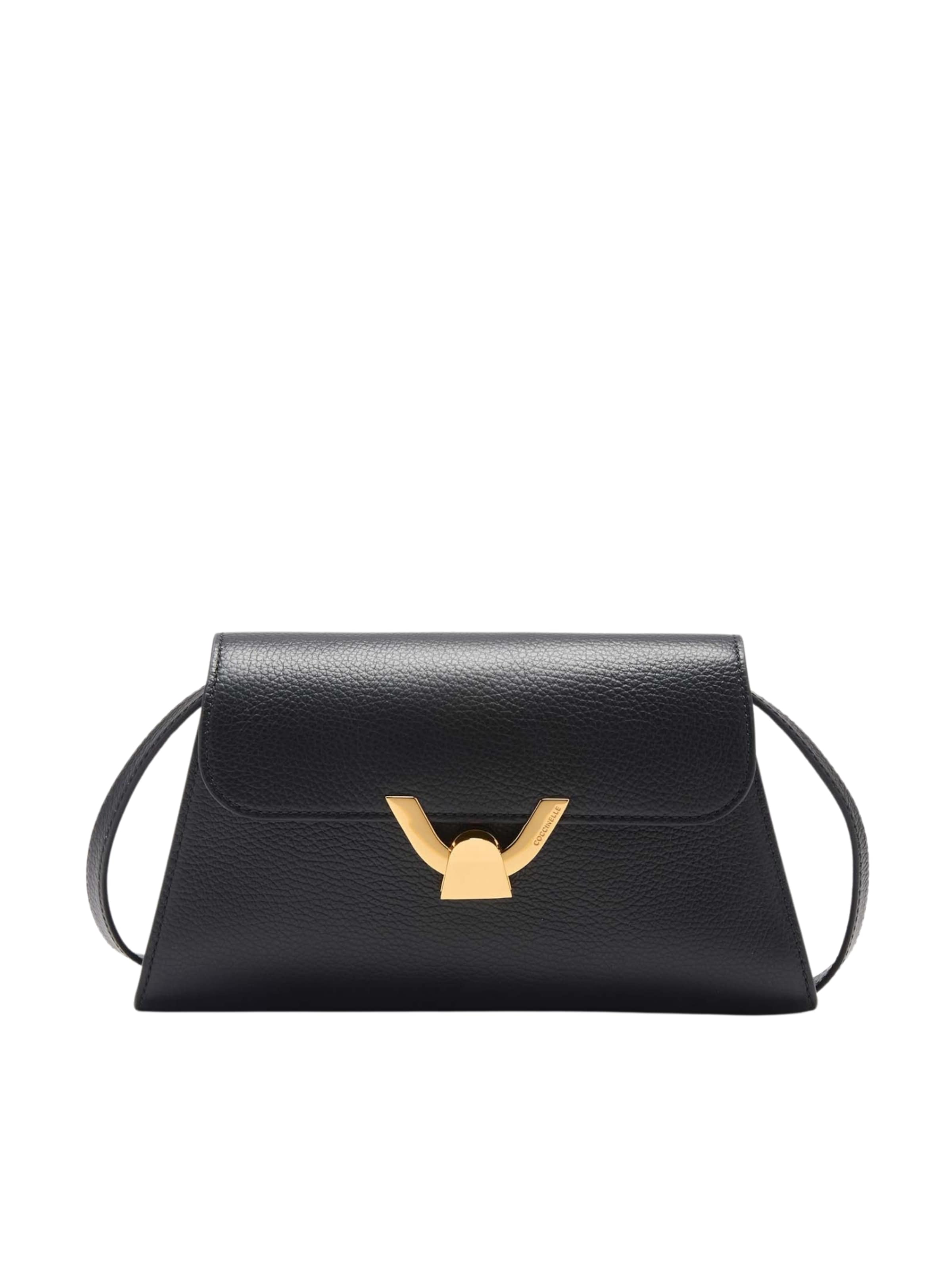 Borsa a mano 'Coccinelle Dew 3' di Coccinelle in nero: frontale