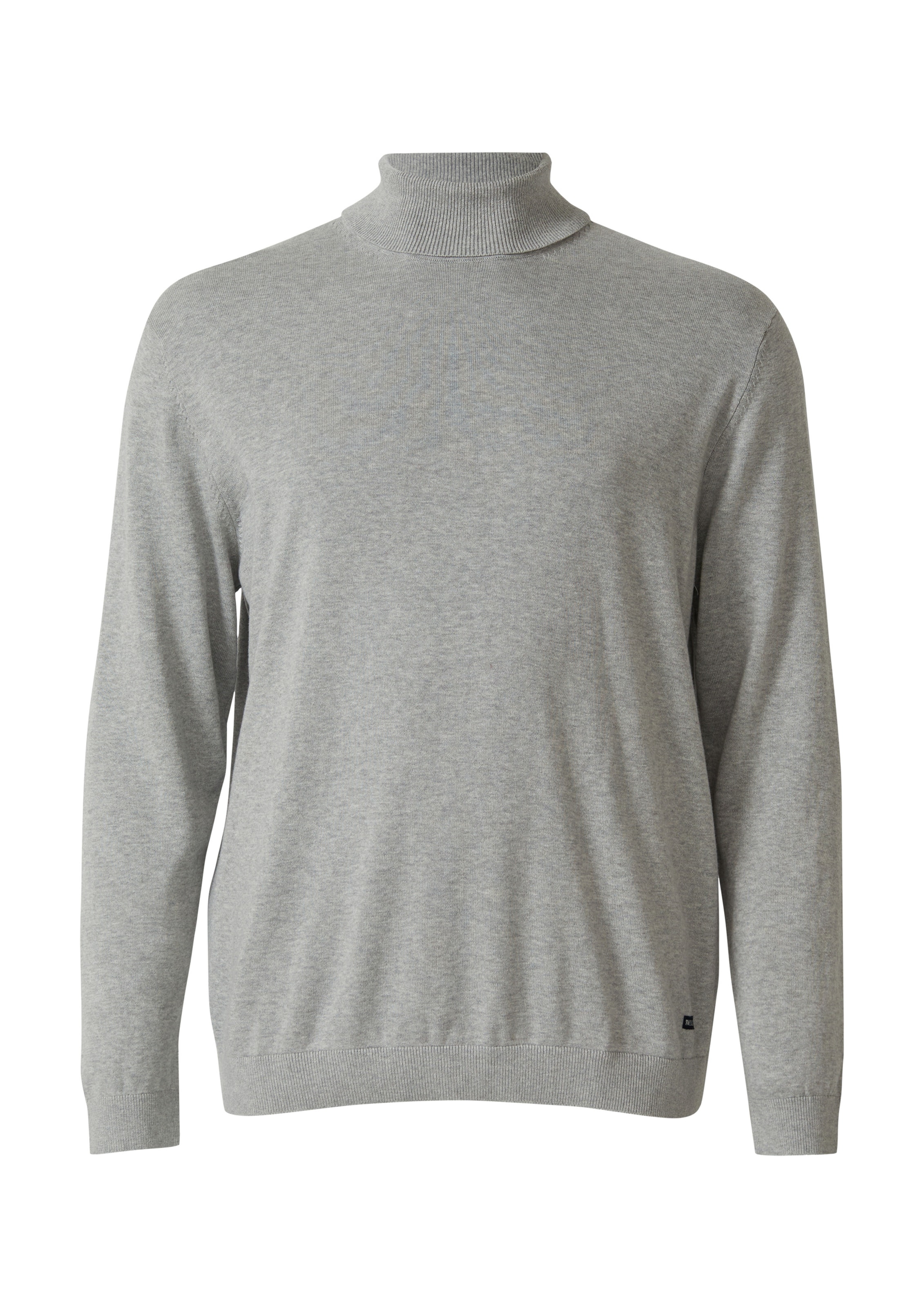 s.Oliver Men Big Sizes Sweater in Grey: front