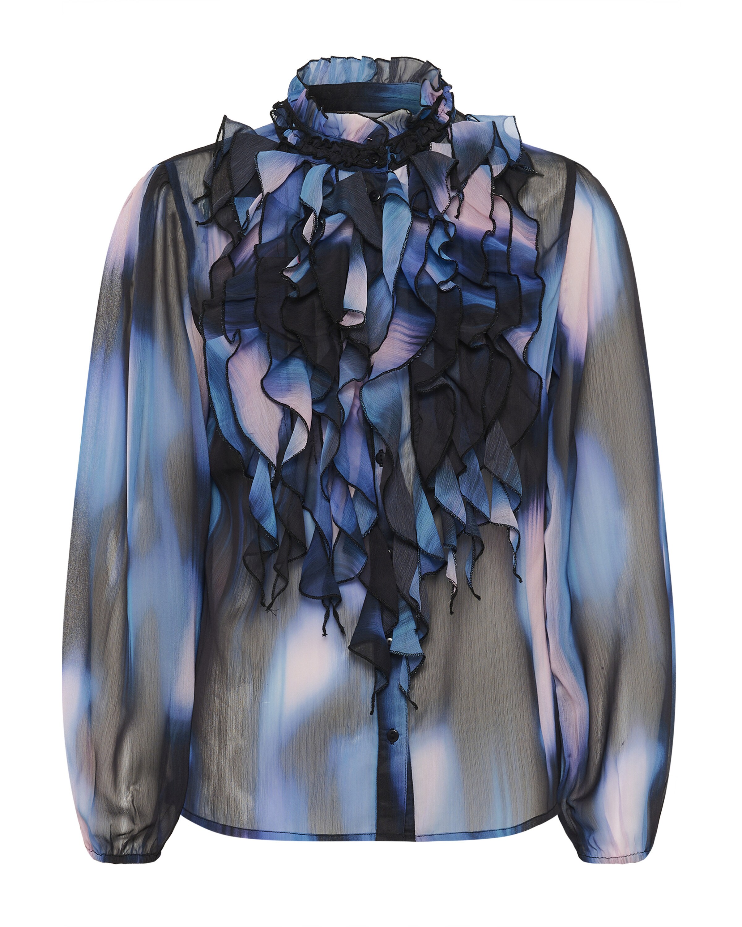 SAINT TROPEZ Blouse 'Lilja' in Blue: front