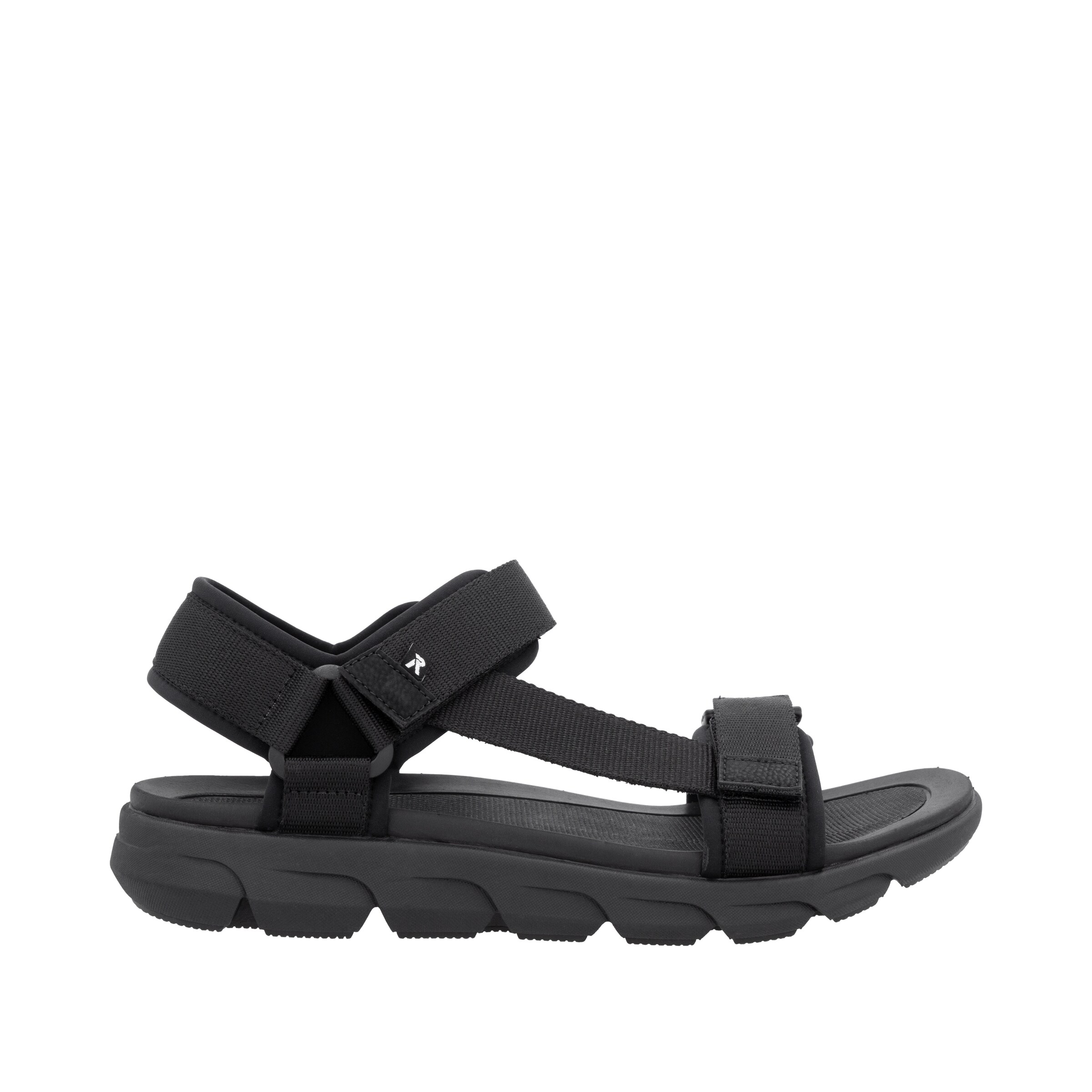 Sandales de randonnée Rieker Sport en noir