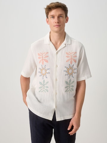 Next - Regular Fit Camisa em branco: frente