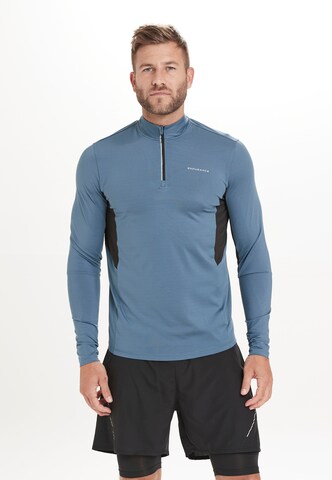 ENDURANCE Functioneel shirt 'Lanbark' in Blauw: voorkant